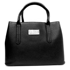 Bebe Women’s Handbag Aubrey Mini Croco Satchel